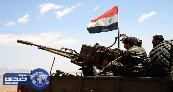 الجيش السوري يطوق " السخنة " في ريف حمص الشرقي
