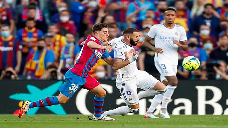 ريال مدريد يحسم الكلاسيكو أمام برشلونة بهدفين