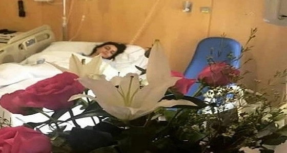 بالصور.. علا الفارس تجري عملية جراحية في ظهرها بمدريد
