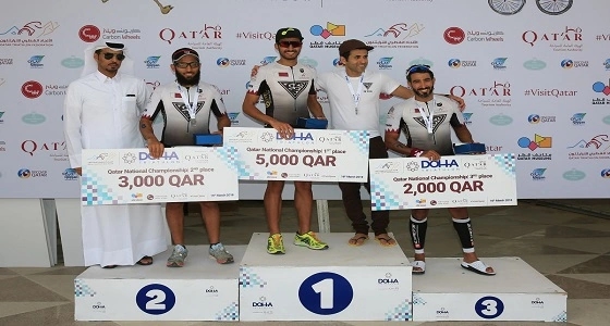 النظام القطري يواصل العبث.. إرهابي يشارك بمارثون الدوحة الرياضي