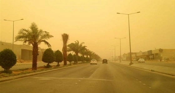 الأرصاد: استمرار نشاط الرياح المثيرة للأتربة على مناطق بالمملكة
