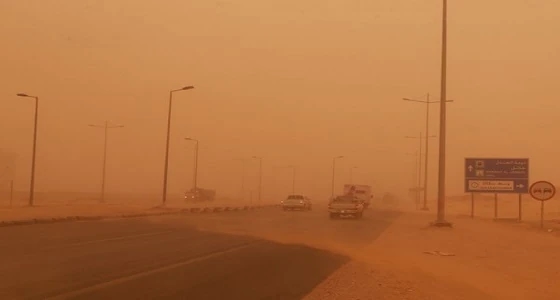 الأرصاد تحذر من موجة غبار وانعدام رؤية بالجوف