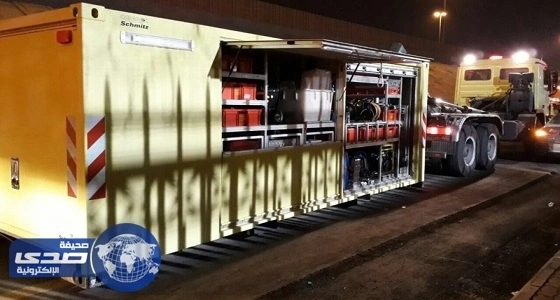 حريق في اتصالات المدينة .. ولا إصابات