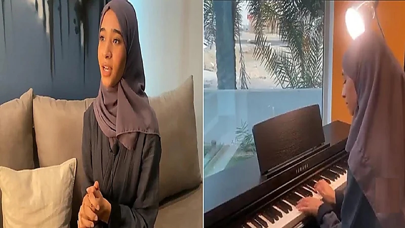 بالفيديو.. ‏"فاطمة المحيسن" شابة من ‎الأحساء تعلّمت عزف البيانو عبر اليوتيوب تحكي قصتها