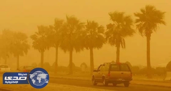 الأرصاد: استمرار الرياح السطحية المثيرة للأتربة على عدة مناطق