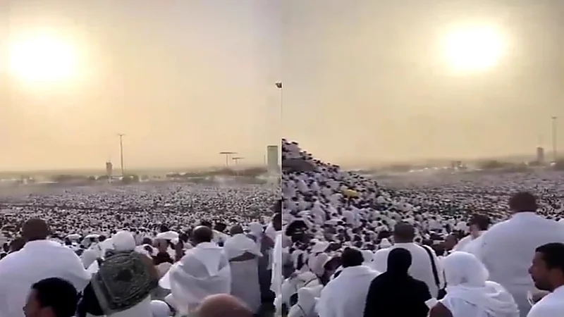 مشهد مهيب للحجاج من عرفة.. فيديو