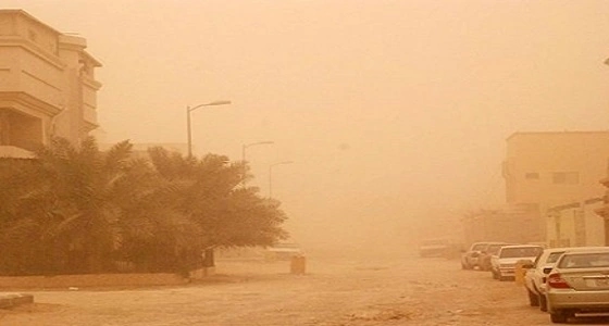 تنبيه متقدم لشبه انعدام الرؤية الأفقية على منطقة الرياض