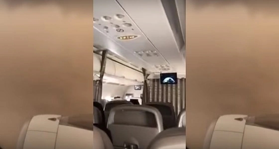 أحد ركاب طائرة " الرياض – القصيم " يكشف ملابسات المقطع المتداول