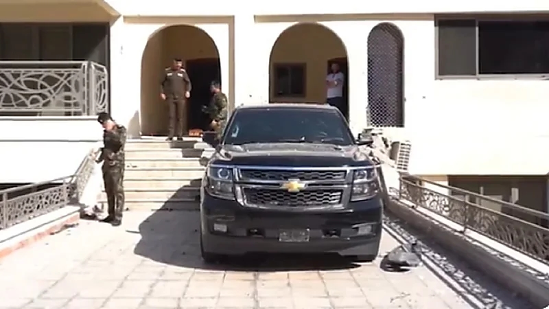 بالفيديو .. لقطات جديدة لمنزل "الكاظمي" بعد استهدافه بطائرة مفخخة