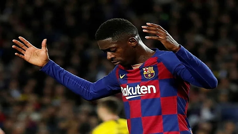برشلونة يُنهي علاقته بعثمان ديمبيلي