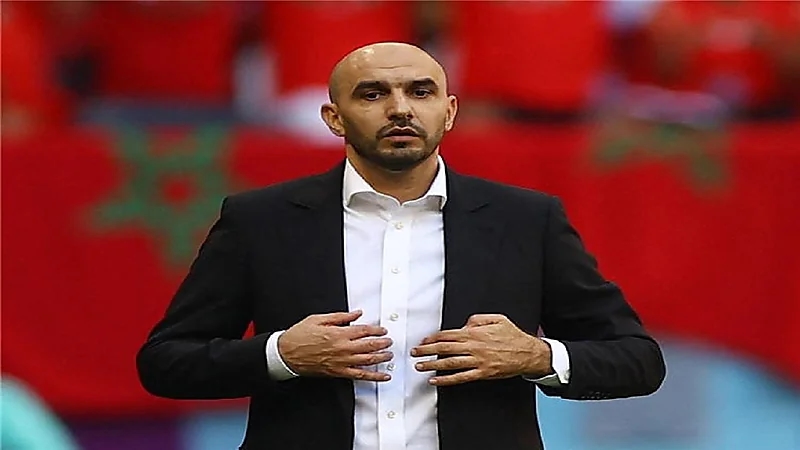 وليد الركراكي ضمن المرشحين لتدريب الأخضر