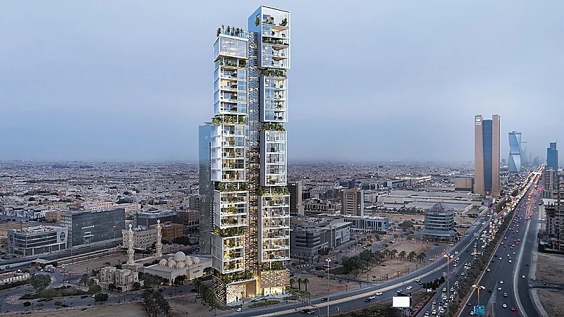 اكتمال أعمال حفر أرض مشروع برج الديار بالرياض