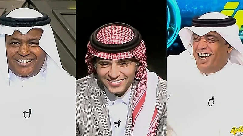 وليد الفراج يمازح عبدالله فلاتة وأحمد الفهيد  ..  فيديو