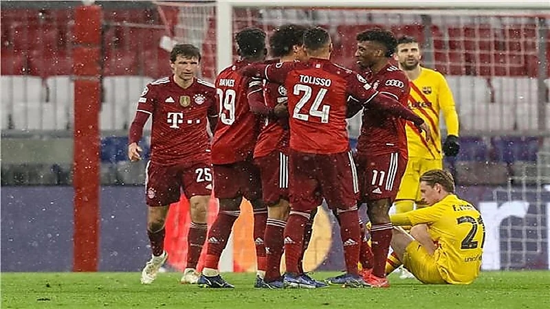 برشلونة يودع دوري أبطال أوروبا