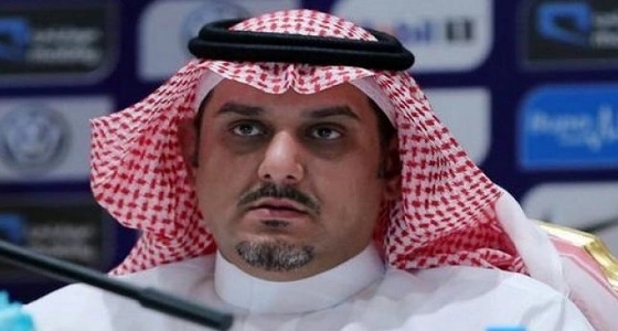 نواف بن سعد ينتقد عدم حضور المسئولين لمبارة النهائي الآسيوي