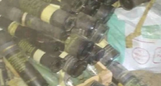 إيقاف شاحنة محملة بكميات كبيرة من الأسلحة قبل وصولها للحوثيين في لحج