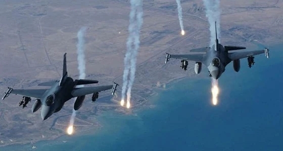 طيران التحالف يشن 4 غارات جوية على مواقع حوثية بحجة