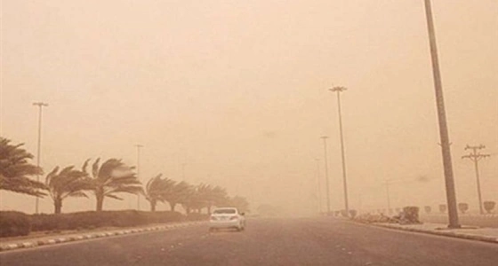 تنبيه.. تدني الرؤية في المدينة المنورة بسبب الغبار