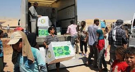 الحملة الوطنية السعودية توزع المساعدات على 1742 سوريًا في تركيا