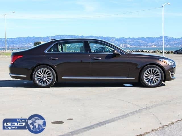 بالصور..بنصف سعر سيارات  “ بي إم دبليو ”  تتميز جينيسيس G90 بتصميم راقي