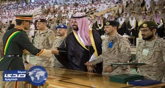 بالصور.. ولي ولي العهد يرعى حفل تخريج طلبة كلية الملك عبدالعزيز الحربية