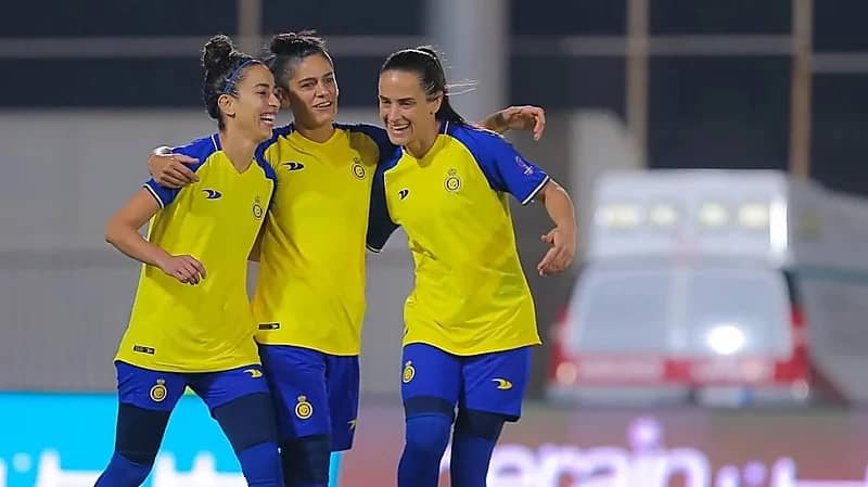 صورة..محترفات النصر في زيارة بالأحساء