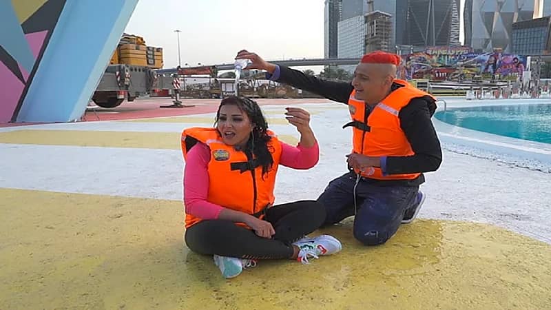 " رامز جلال " يُعلق على حلقته مع سمية الخشاب في " رامز عقله طار "