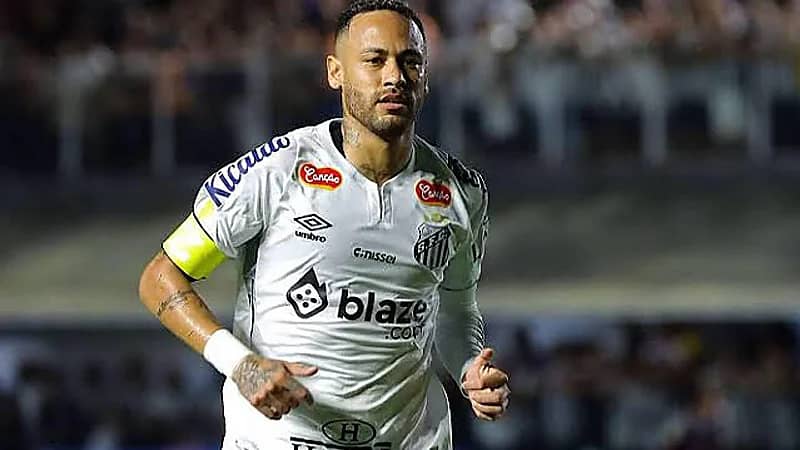 نيمار يعلن إصابته من جديد مع سانتوس .. صورة