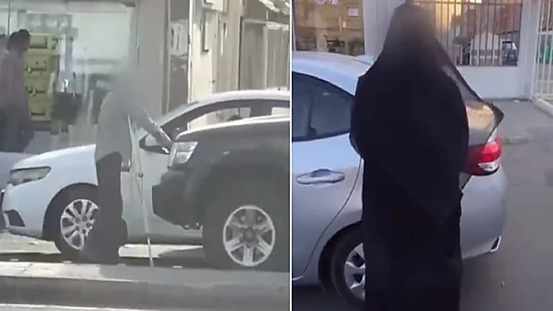 بالفيديو .. ضبط مقيمين مارسوا التسول عند الإشارات المرورية والمحلات