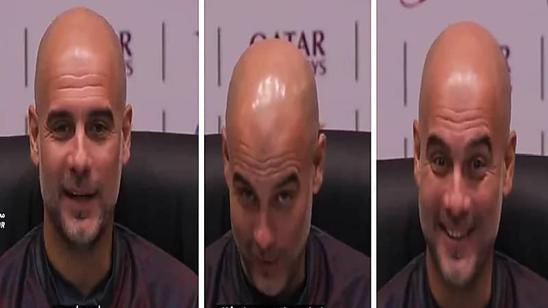 غوارديولا لصحفي في مؤتمر: أجب على هاتفك .. نحن نعلم أنها زوجتك .. فيديو