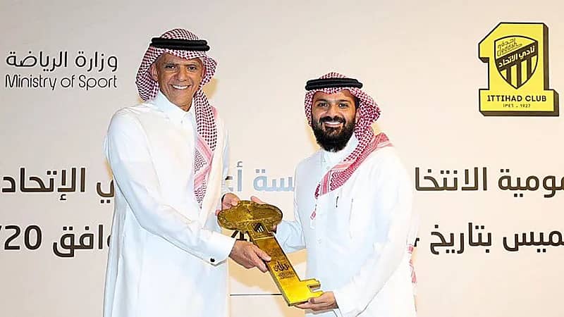 البكيري: هناك نية لدراسة تكليف أنمار الحائلي‬⁩ برئاسة ⁧‫الاتحاد‬⁩ خلفًا ⁧‫لـ لؤي ناظر ‬⁩