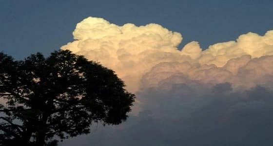 بالصور.. جمال ما بعد المطر.. سماء عسير تتزين بالسحب والغيوم