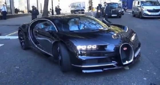 بالفيديو.. ظهور النسخة الأكثر إثارة من بوجاتي شيرون في لندن