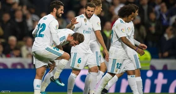 فيديو| أسينسيو يحرز هدفا صاروخيا في ثلاثية ريال مدريد أمام لاس بالماس