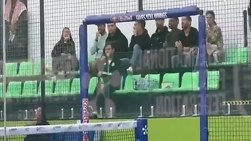 رونالدو يحضر بطولة بريمير بادل بموسم الرياض .. فيديو