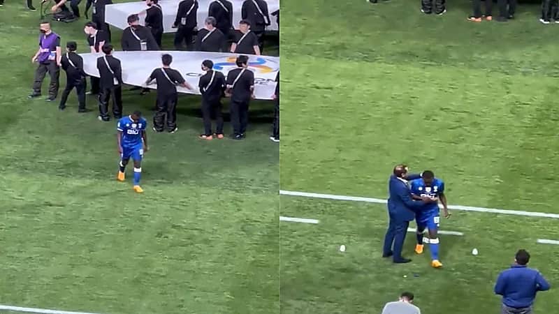 بالفيديو.. دياز يواسي سعود عبدالحميد بعد الخسارة الآسيوية