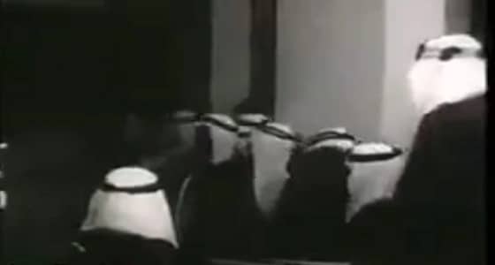 فيديو نادر للملك سعود بن عبدالعزيز بعد عودته من رحلة علاج