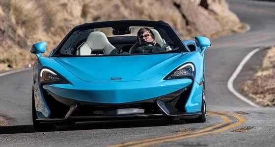 بالصور.. الكشف عن سيارة " ماكلارين 570S Spider 2018  " الديناميكية