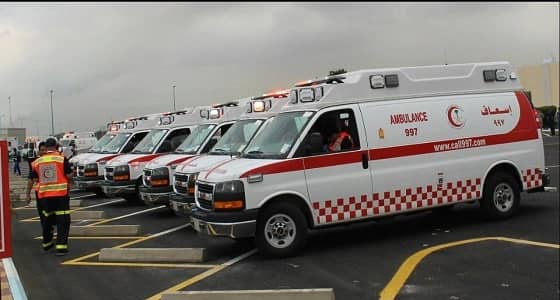 1809 بلاغا للهلال الأحمر أمس السبت