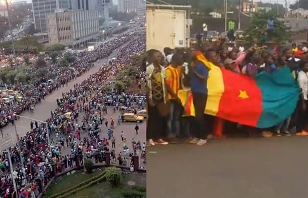 بالفيديو والصور.. استقبال حافل للكاميرون بعد الفوز ببطولة أفريقيا