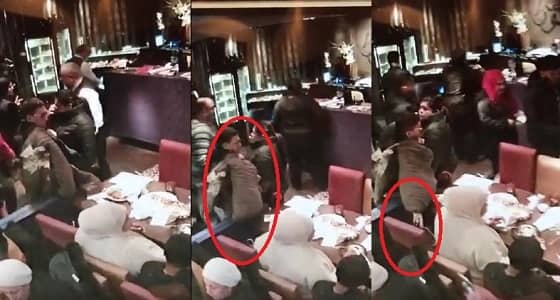 شاهد.. لص محترف يسرق حقيبة فتاة في مطعم