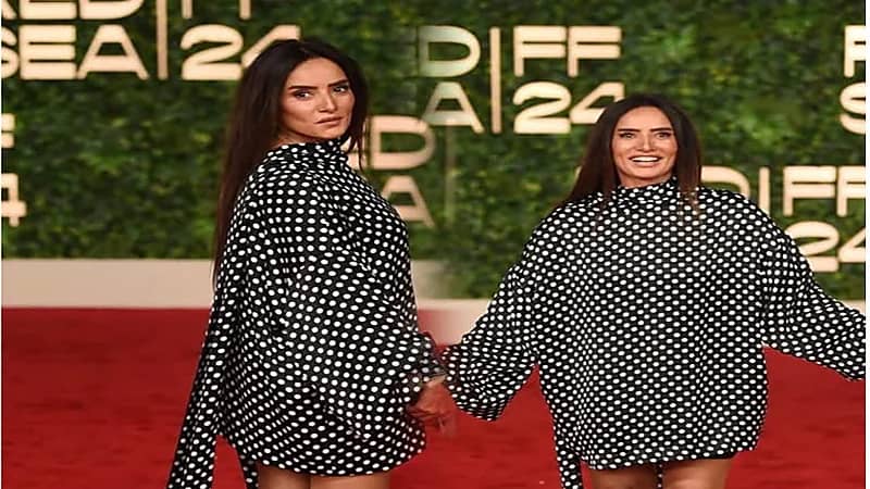 زينة تؤجل التصوير في مهرجان البحر الأحمر حتى ينتهي الآذان.. فيديو