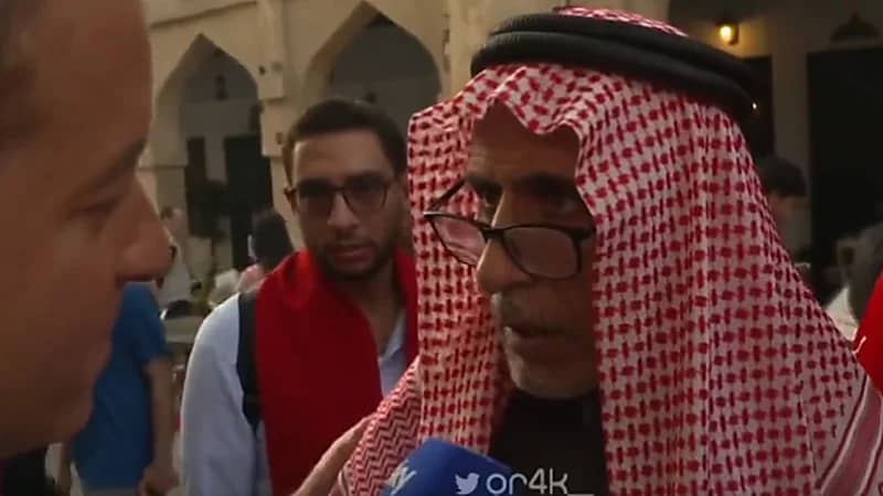 مشجع سعودي: سأكون مغربياً الليلة..نحن عرب من نفس الدم