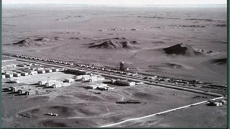 صورة نادرة لحي الملز بالرياض قبل 69 عام