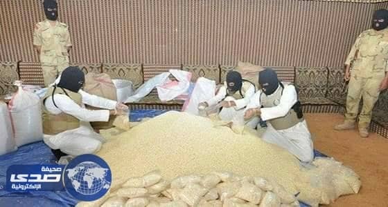ضبط 6 أشخاص بالرياض تسلموا كمية كبيرة من الحبوب المحظورة