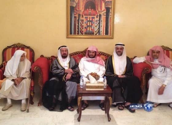 الملك وولي العهد وحاكم الشارقة يعزون "البشري"  (صور)