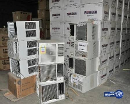 الجمارك تقيم مزاداً لبيع مكيفات جديدة بميناء جدة