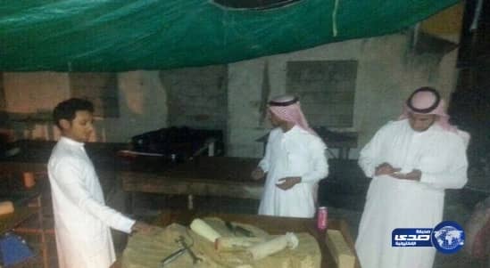 بلدية القوز تضبط معملًا آخر لإعداد رقائق السمبوسة