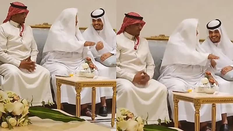 ‎ردة فعل عفوية من شاب بعد إتمام عقد قرانه في جازان  .. فيديو