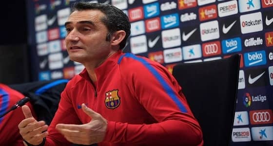 مدرب البرسا: لم يحسم شيء وننتظر مباراة الإياب